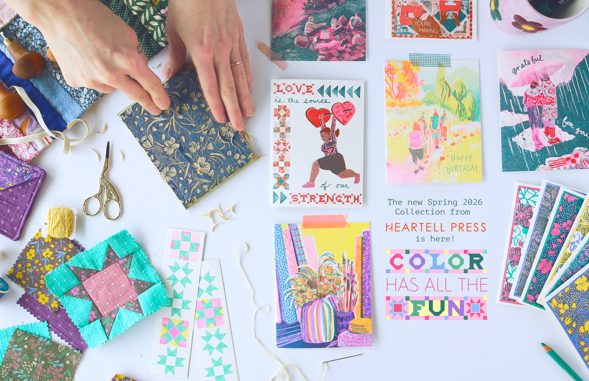 Spring 2026: Color Has All the Fun & Spring Blossoms – Heartell Press