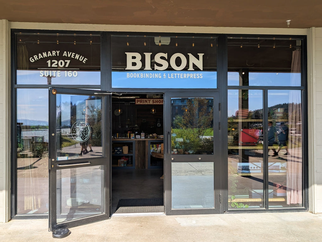 A Visit to Bison Bookbinding and Letterpress in Bellingham, WA