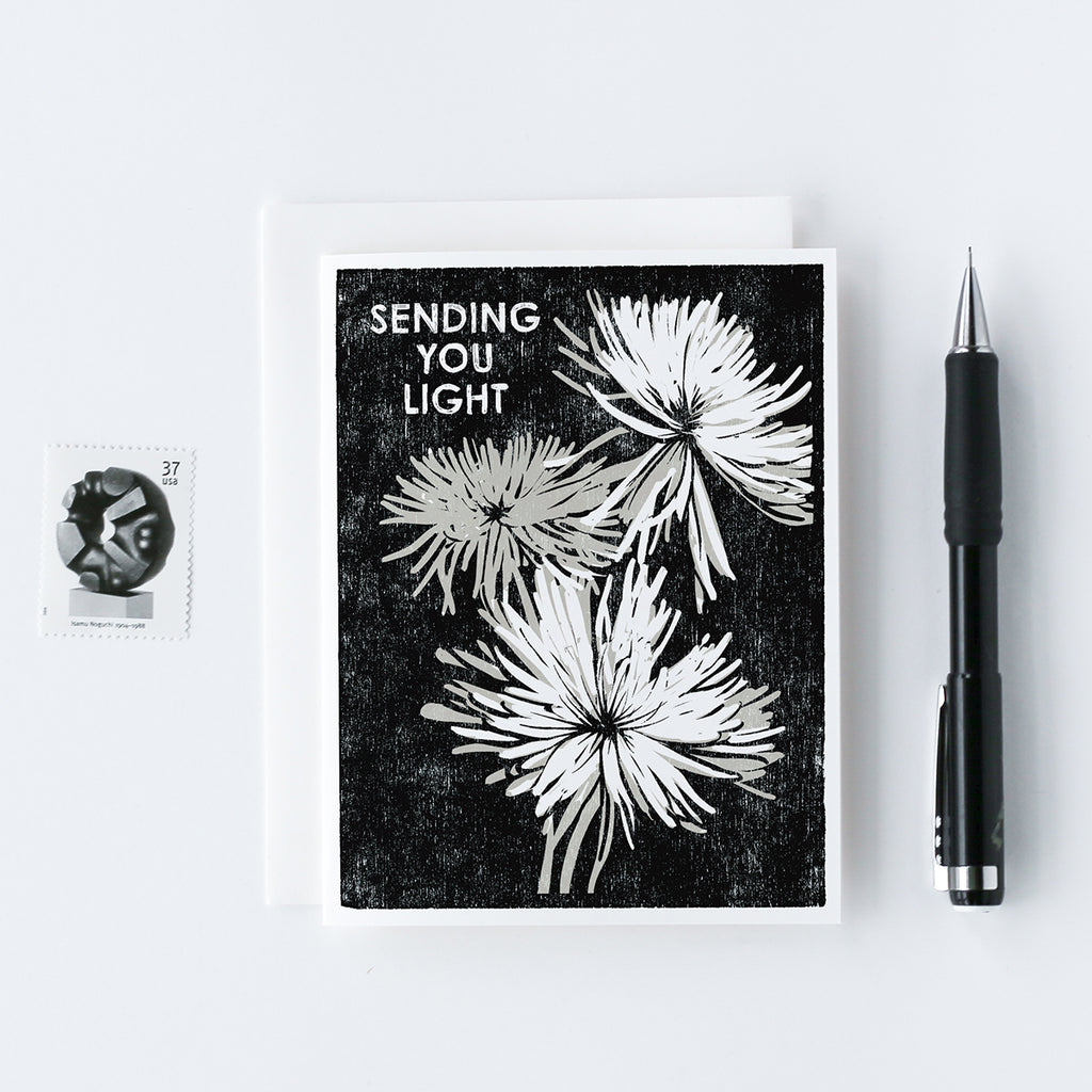 Finding the Light: Thoughtful Greeting Cards Printed With Ink Made From Algae